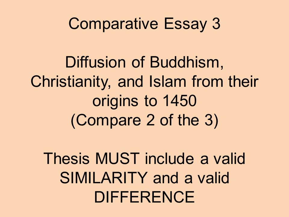 Essay comparing jesus and buddha